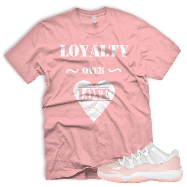 LOVERL Air J 11 Retro Low Legend Pink White Tshirt Match Sneaker Jezsport.com