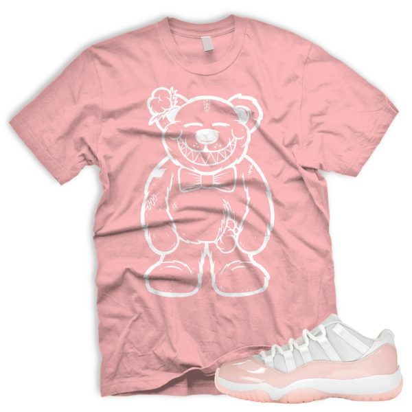 TED Air J 11 Retro Low Legend Pink White Tshirt Match Sneaker Jezsport.com