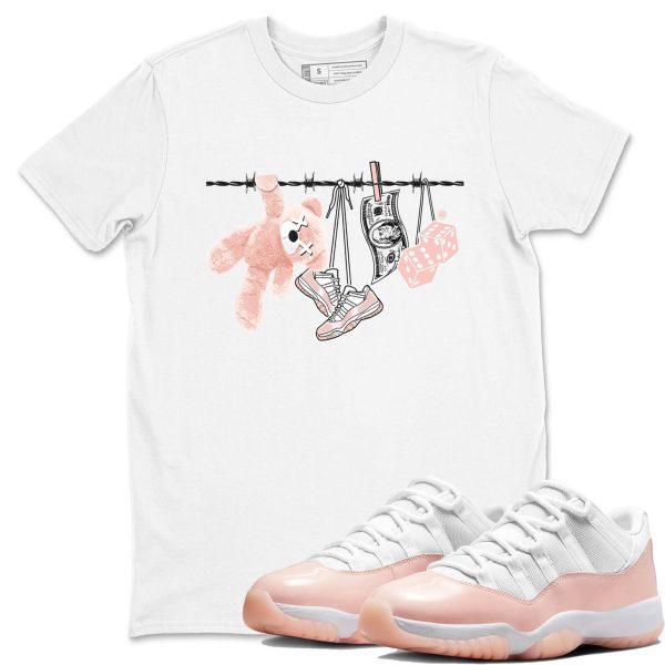 Clothesline Unisex Sneakerhead Shirts To Match Jordans AJ11 Retro Legend Pink Jezsport.com