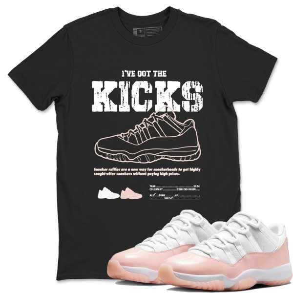 I've Got The Kicks Unisex Sneakerhead Shirts To Match Jordans AJ11 Retro Legend Pink Jezsport.com