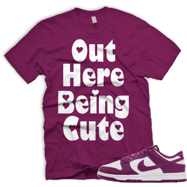 CUTE T Shirt To Match Wmns Dunk Low Viotech White Jezsport.com