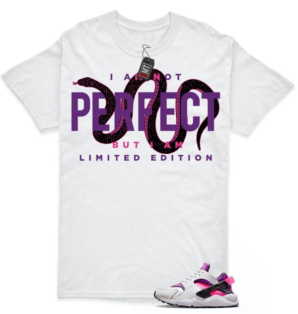 Air Huarache White Hyper Pink Vivid Purple Match T-shirt, Limited Edition Jezsport.com