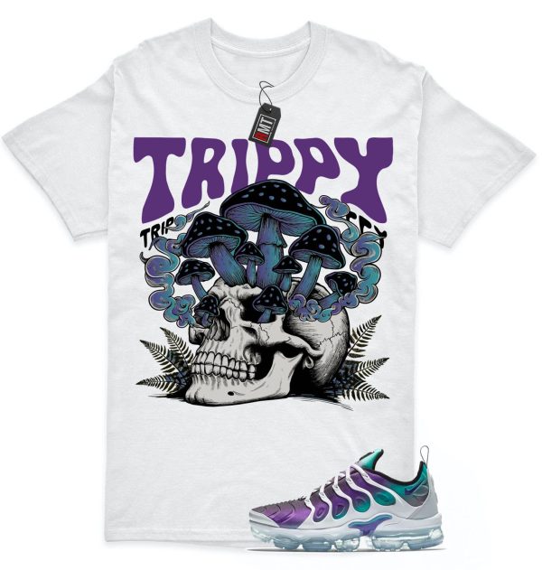 Air Max Vapormax Plus Grape Fierce Purple White Match T-shirt, Trippy Jezsport.com