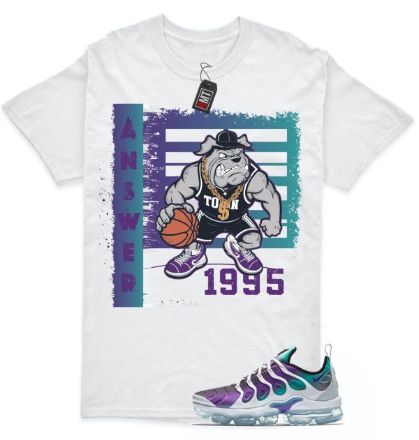 Air Max Vapormax Plus Grape Fierce Purple White Match T-shirt, Answer Jezsport.com