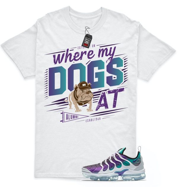 Air Max Vapormax Plus Grape Fierce Purple White Match T-shirt, Where My Dogs Jezsport.com