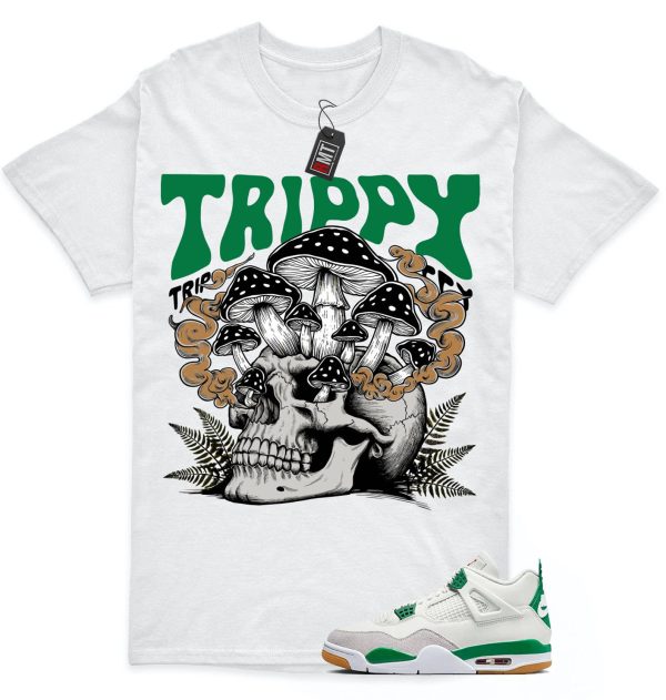 Jordan 4 SB Pine Green Shirts, Trippy Shirt to Match 4 SB Pine Green Jezsport.com