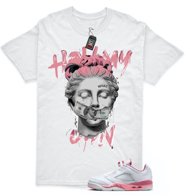 Jordan 5 Low GS Desert Berry White Coral Match T-shirt, Hold My Own Jezsport.com