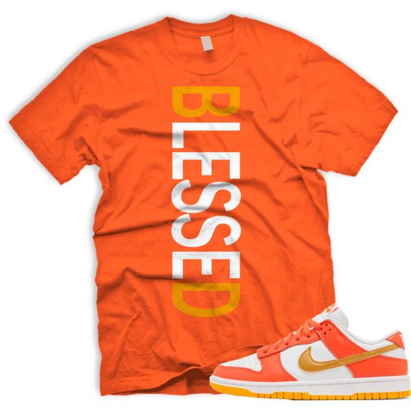 BLSSD T Match Dunk Low Orange University Gold White Jezsport.com