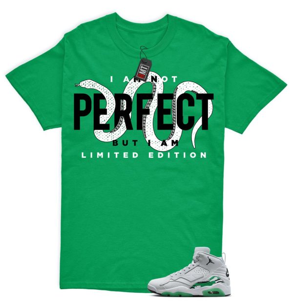 Jordan MVP Lucky Green Pure Platinum White Match T-shirt, Limited Edition Jezsport.com