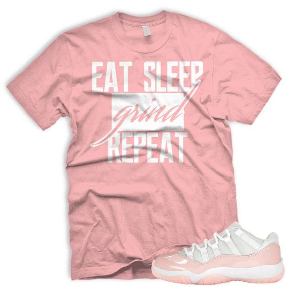 GRNDOG T Shirt To Match Air J 11 Retro Low Legend Pink White Jezsport.com