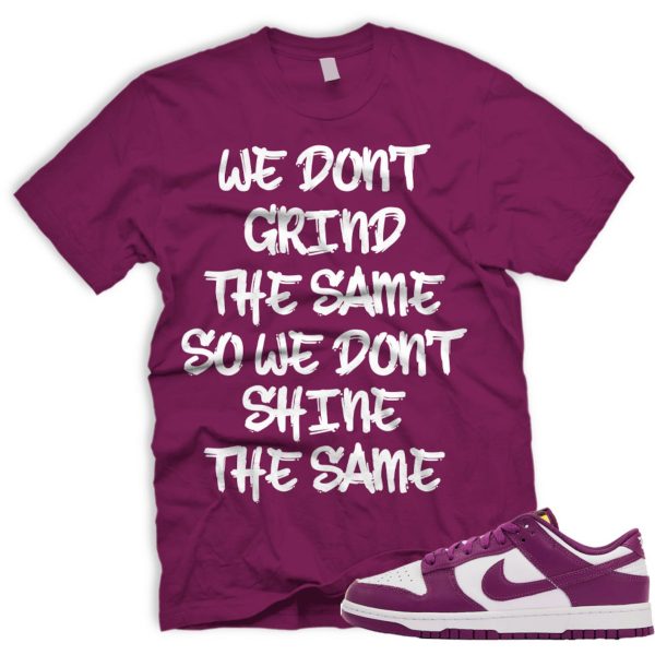 GRNDDFFRNT T Shirt To Match Wmns Dunk Low Viotech White Jezsport.com