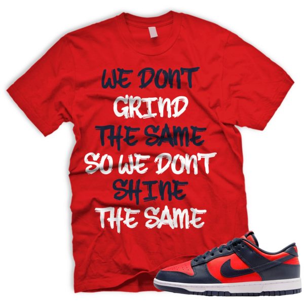 GRNDDFFRNT T Match Dunk Low University Red Obsidian White Retro SE COJP Jezsport.com