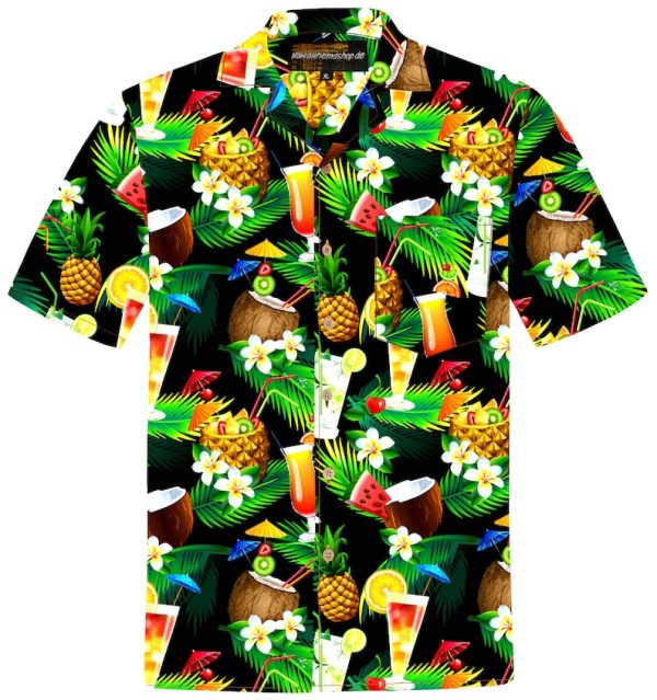 Hawaiian Cocktails Hawaiian Shirt, Summer For Men and Women Jezsport.com