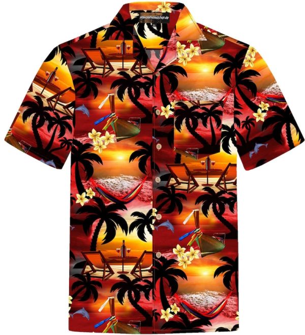 Paradise Evening Hawaiian Shirt, Summer For Men and Women Jezsport.com