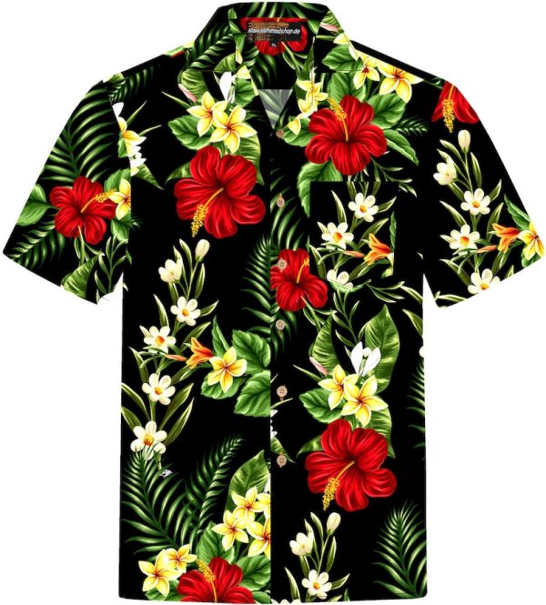 Colourful Flowers Hawaiian Shirt, Summer For Men and Women Jezsport.com