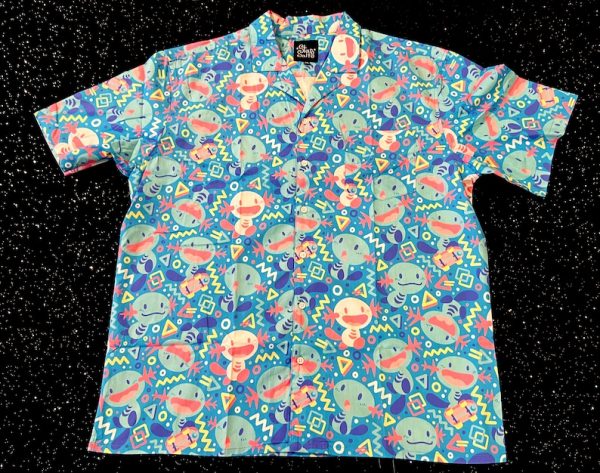 Wooper Button Up Haiwaiian Shirt, Summer Shirt For Men and Women Jezsport.com