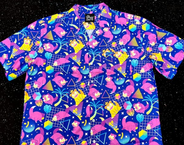 Slowpoke Vibes Button Up Haiwaiian Shirt, Summer Shirt For Men and Women Jezsport.com