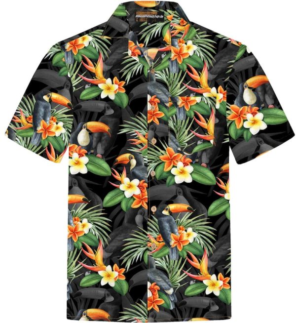 Tropical Toucans Hawaiian Shirt, Summer For Men and Women Jezsport.com