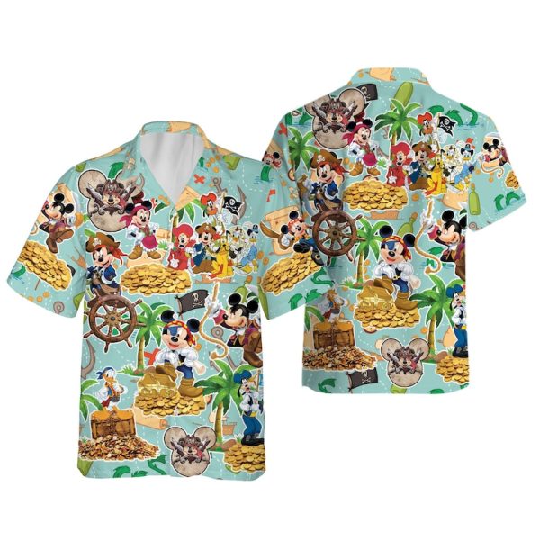 Disney Pirate Cruise Hawaiian Shirt, Summer Shirt For Men and Women Jezsport.com