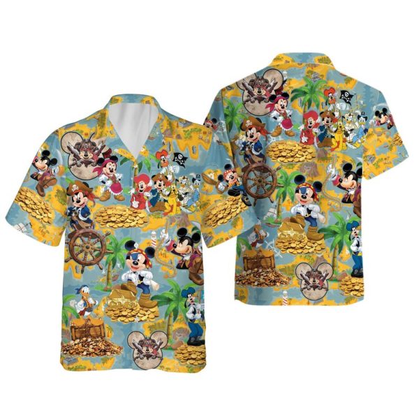 Disney Pirates of Caribbean Hawaii Shirt, Summer Shirt For Men and Women Jezsport.com