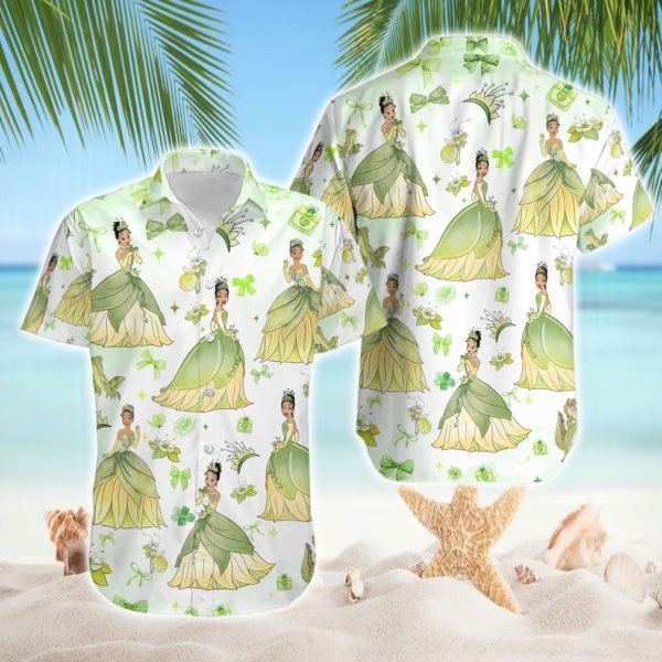 Princess Tiana Hawaiian Shirt, Disneyland Princess Hawaii Shirt, Summer Shirt For Men and Women Jezsport.com