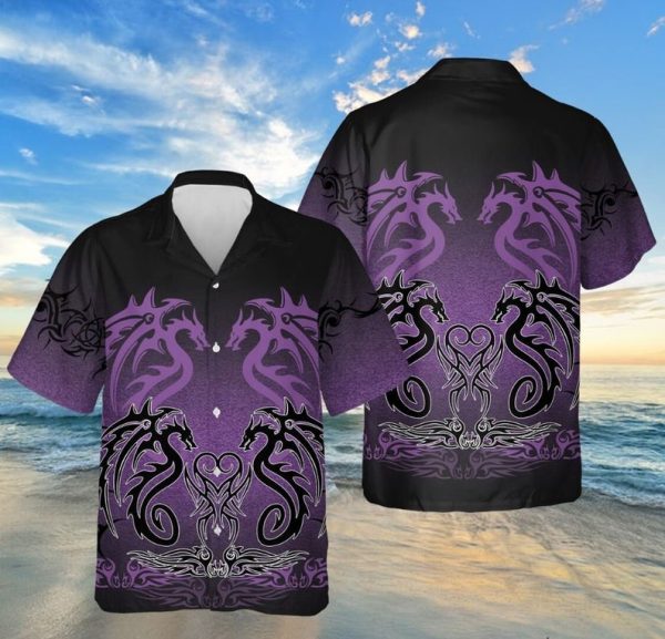 Dragon Hawaiian Shirt, Dragon Shirt, Dragon Men Shirt, Summer Shirt For Men and Women Jezsport.com