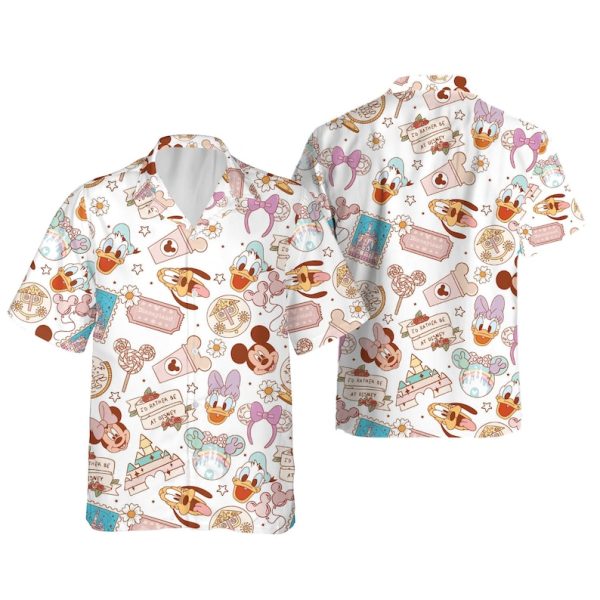 I'd Rather Be At Disney Hawaiian Shirt, Summer Shirt For Men and Women Jezsport.com