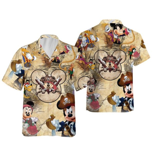 Disney Pirates of Caribbean Hawaiian Shirt, Summer Shirt For Men and Women Jezsport.com