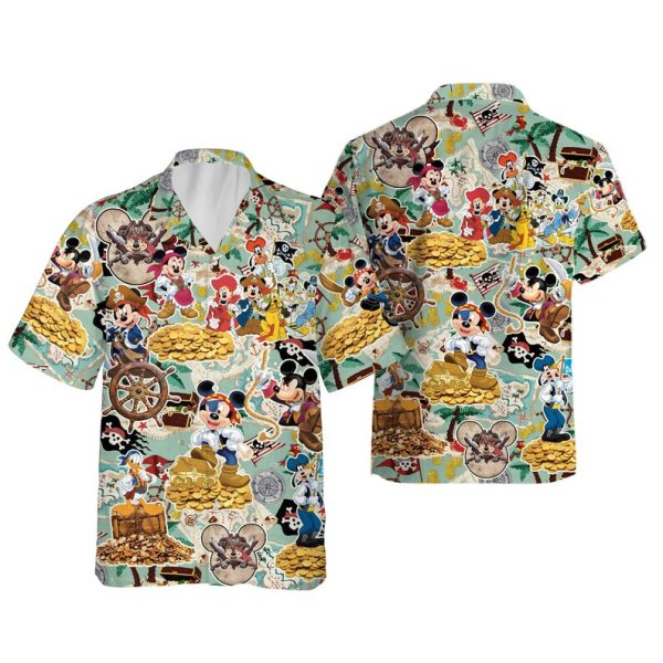 Disneyland Treasure Hunter Hawaiian Shirt, Summer Shirt For Men and Women Jezsport.com