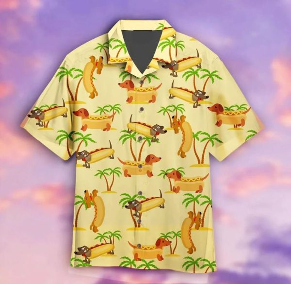 Hot Dog Hawaiin Shirt, Summer Shirt For Men and Women Jezsport.com