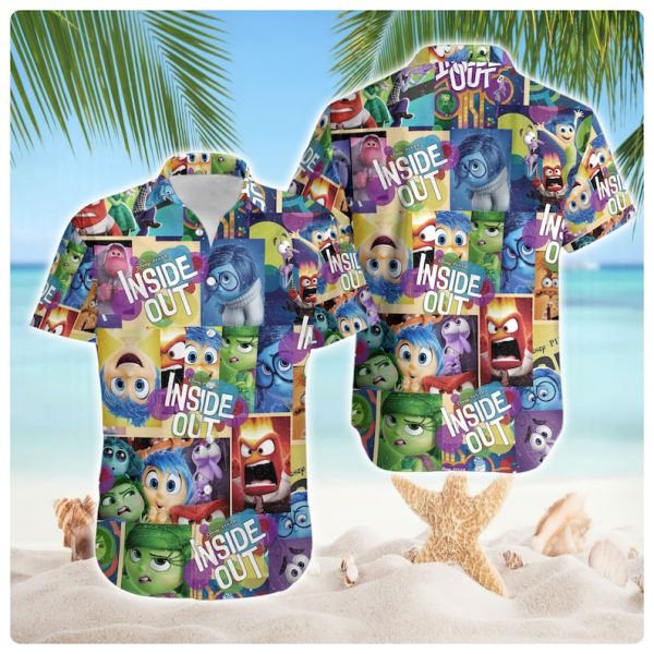 Inside Out Hawaii Shirt, Inside Out Hawaiian Summer Vacation Button Shirt, Summer Shirt For Men and Women Jezsport.com