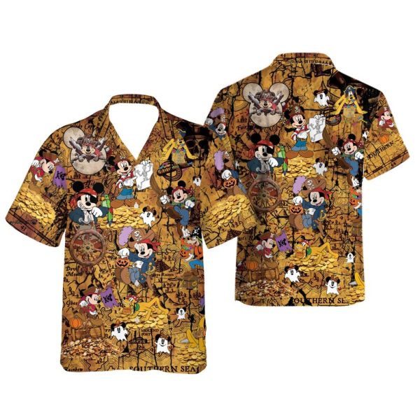 Disney Pirates of the Caribbean Creepy Hawaiian Shirt, Summer Shirt For Men and Women Jezsport.com