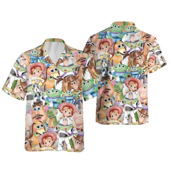 Toy Story Disney Hawaiian Shirt, Summer Shirt For Men and Women Jezsport.com