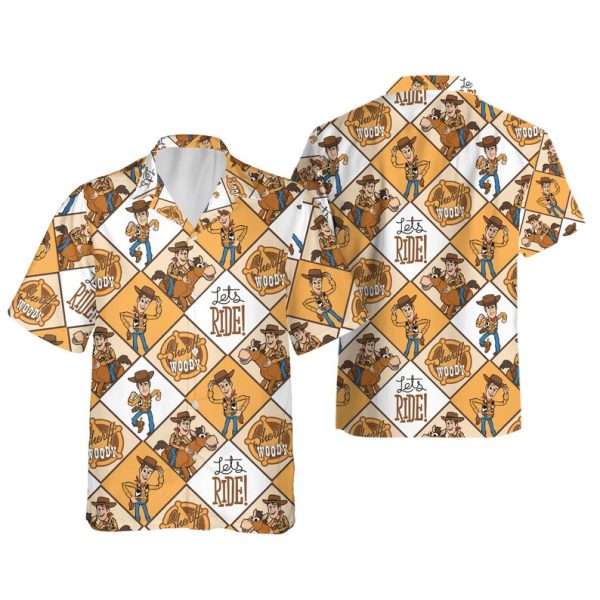 Disney Woody Sheriff Hawaiian Shirt, Summer Shirt For Men and Women Jezsport.com