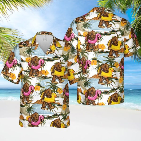 Bigfoot Hawaiian Shirt, Summer Shirt For Men and Women Jezsport.com