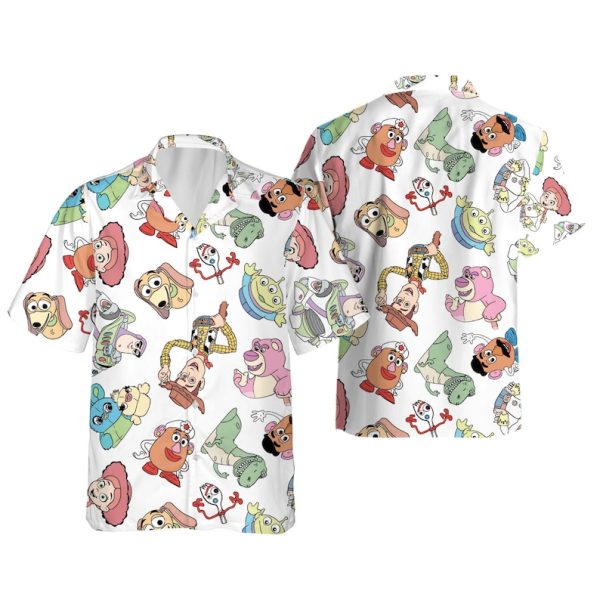 Toy Story Disney Cartoon Hawaiian Shirt, Summer Shirt For Men and Women Jezsport.com