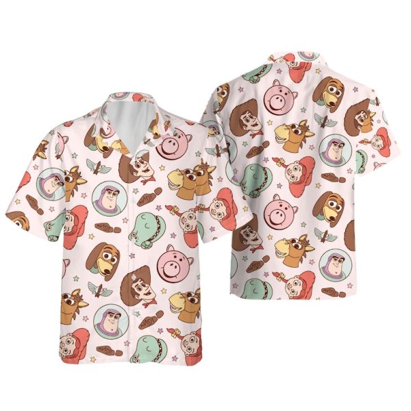 Retro Disney Toy Story Hawaiian Shirt, Summer Shirt For Men and Women Jezsport.com