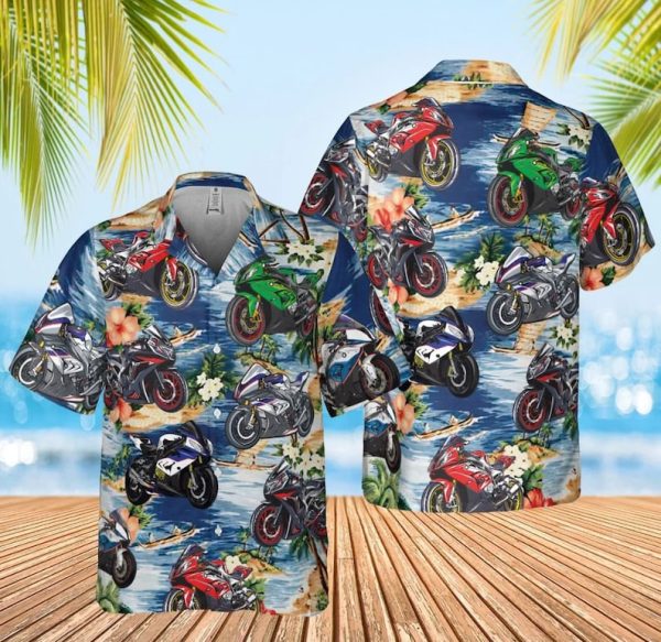 Motocross Hawaiian Shirt, Summer Shirt For Men and Women Jezsport.com