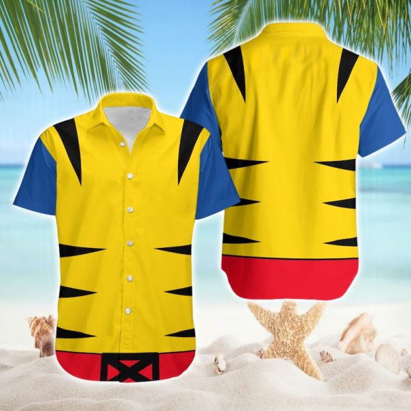 X-Men Wolverine Hawaii Shirt, Wolverine Hawaiian Shirt, Summer Shirt For Men and Women Jezsport.com