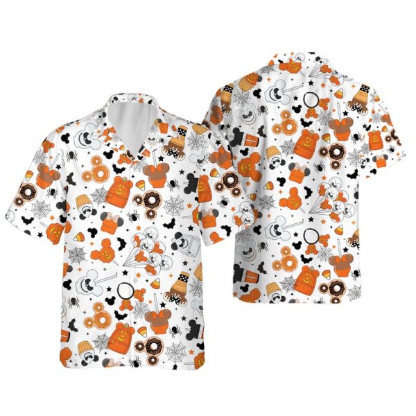 Disney Mickey Halloween Snacks Hawaiian Shirt, Summer Shirt For Men and Women Jezsport.com