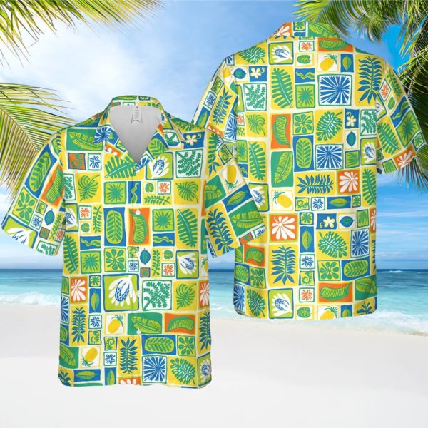 Tiles Colorful Hawaiian Shirt, Summer Shirt For Men and Women Jezsport.com