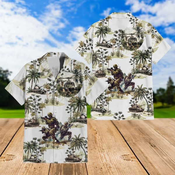 Us Veteran Hawaiian Shirt, Summer Shirt For Men and Women Jezsport.com