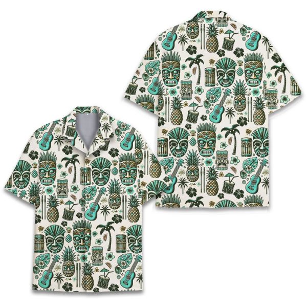 Tropical Tiki Hawaiian Shirt, Summer Shirt For Men and Women Jezsport.com