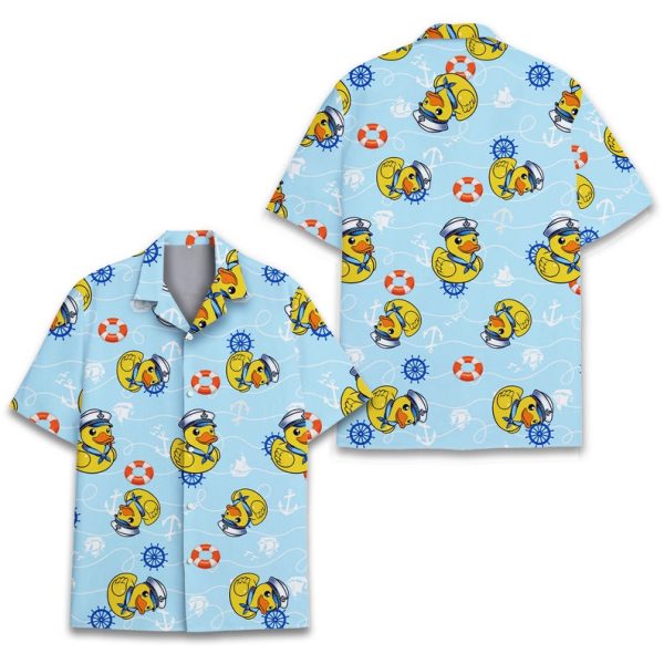 Duck Hawaiian Shirt, Summer Shirt For Men and Women Jezsport.com