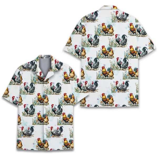 Chicken Hawaiian Shirt, Summer Shirt For Men and Women Jezsport.com