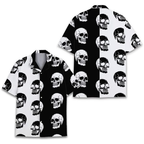 Skull Hawaiian Shirt, Summer Shirt For Men and Women Jezsport.com