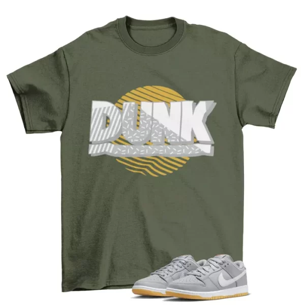 Dunk Sunset Shirt to Match SB Dunk Low Wolf Grey / DV5464-001 Jezsport.com