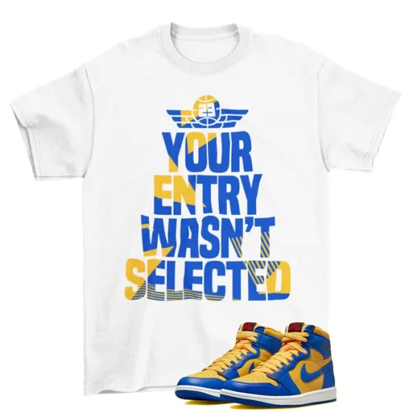 Sneaker Raffle Laney Shirt to Match Jordan 1 High Reverse Laney / FD2596-700 Jezsport.com