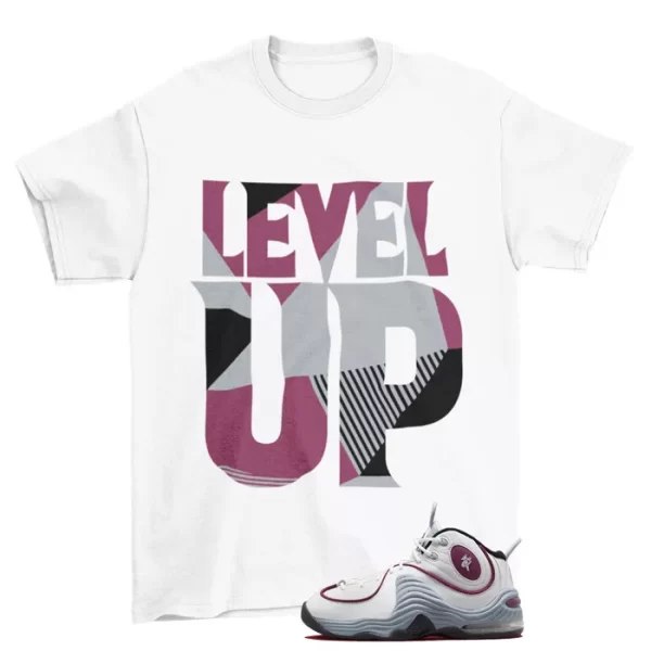 Level Up Rosewood Shirt to Match Air Max Penny 2 Rosewood / DV1163-100 Jezsport.com