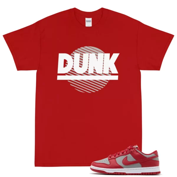 Dunk Sneaker Shirt to Match Dunk Low UNLV Jezsport.com